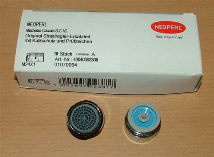NEOPERL® CASCADE SLC AC 24x1 Perlator Strahlregler Mischdüse Luftsprudler 