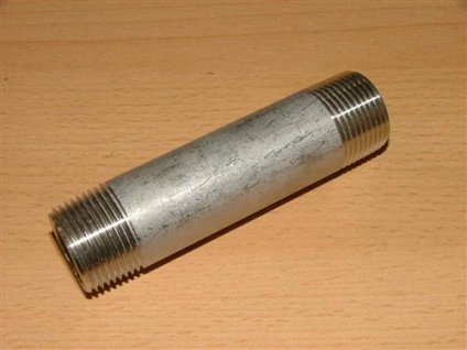 Edelstahl - Fitting Rohrnippel (V2A) 1/2" x40mm AG (Auswahlmöglichkeiten)