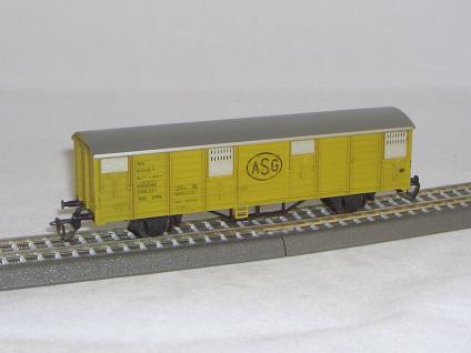 BTTB 4152 Gedeckter Güterwagen ASG
