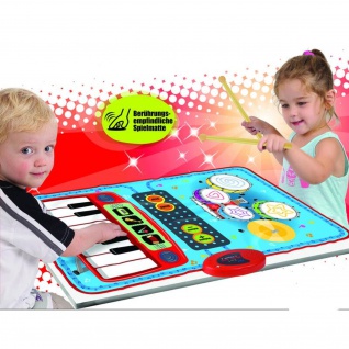 Musikmatte Schlagzeug Klavier Keyboard Spielzeug Kinder Instrumente Lernen Baby