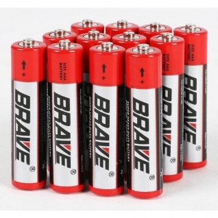 80x 12er-Packung Brave Batterien AAA R03P UM-4 1, 5V Großpackung 960 Stück