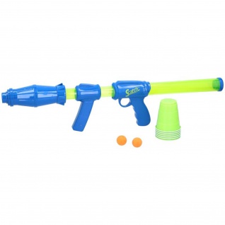 Scatch Airpopper Luftpistole Kinder Spielzeug Softbälle Garten Druckluft Außen