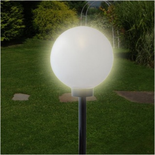 LED-Solar-Kugelleuchte Kugellampe Leuchtkugel Solarlampe Gartenlampe Lichtkugel - Vorschau 5