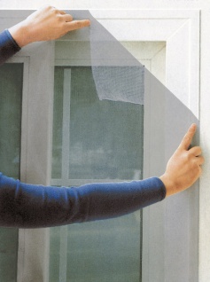 Fliegengitter für Fenster 140x140cm schwarz Insektenschutz Insektennetz Gitter