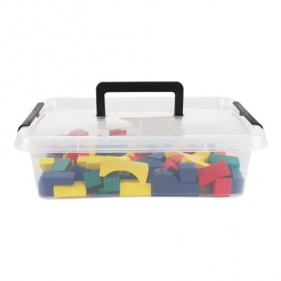 Aufbewahrungsbox mit Deckel Spielzeugkiste Sammelbox Stapelbox Kiste Allzweckbox 2