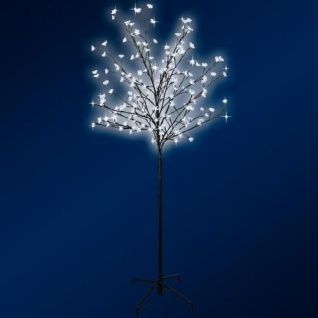 LED-Lichterbaum Japanische Zierkirsche 1, 5m Leuchtbaum Gartendeko Blüten Baum - Vorschau 3