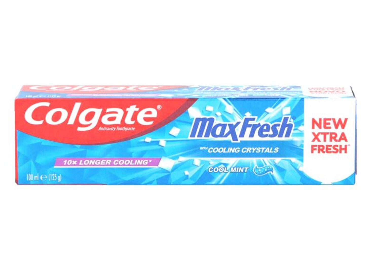 12x Colgate Max Fresh 100ml Cool Mint Zahnpasta Zähneputzen Bakterien Frische