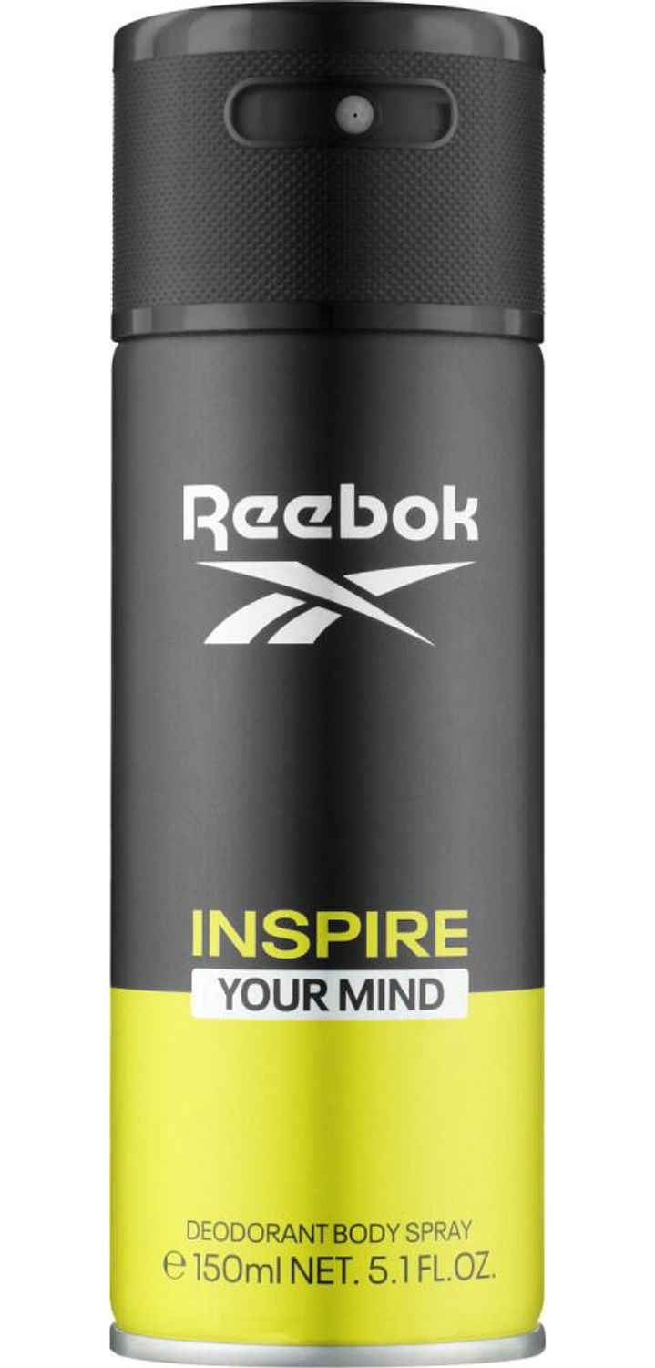 Reebok Bodyspray Inspire Your Mind 150ml Deodorant Körper Duft Männer Herren Men