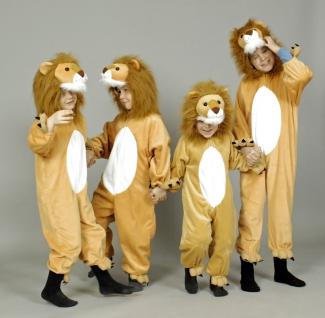 Kostüm Löwe Löwenkostüm Löwenoverall Kinder Kinderkostüm Löwe