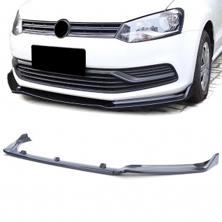 CUP Frontspoiler Lippe Carbon Look für VW Polo 6C 14-17