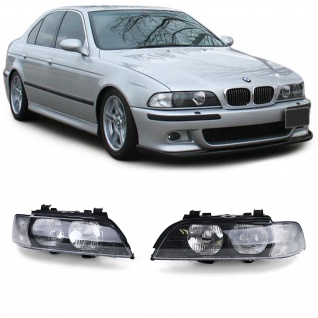 Scheinwerfer mit weißen Blinker rechts + links passend für BMW 5er E39 95-00