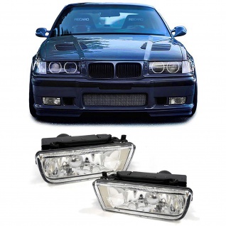 Klarglas Nebelscheinwerfer passend für 3er BMW E36 auch M3 90-99