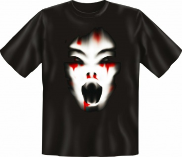 T-Shirt Cry Zombie Halloween Horror Fun Shirts Geburtstag Geschenk geil bedruckt