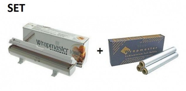 SET Effizienter und robuster Wrapmaster-Spender 1000 und Alufolie 1000