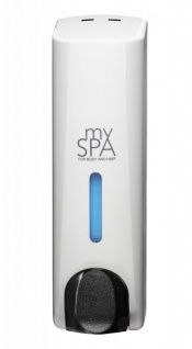 mySpa 2-in 1 Duschgel und Shampoo Spender - einfache und angenehme Bedienbarkeit - White