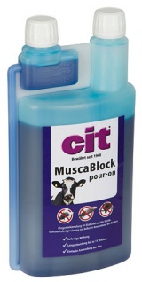 Cit Muska-Block 2, 5L pour on gebrauchsfertige Lösung zur äußeren Anwendung bei Rindern