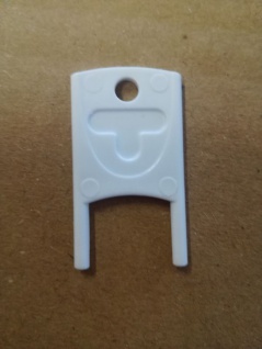 Pelsis Ersatzschlüssel aus Plastik