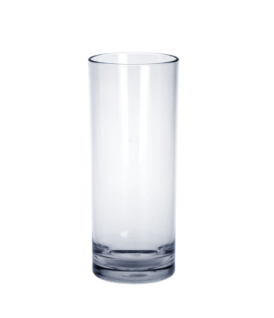 6er Set Barglas exklusiv 0, 25l PC glasklar aus Kunststoff Geschirrspülmaschinen fest