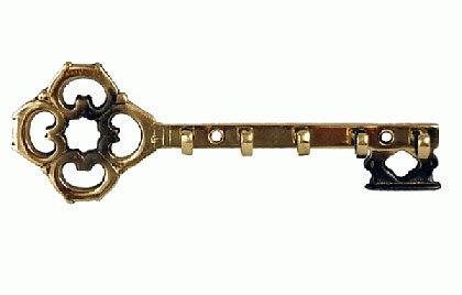 Bronze Relief Schlüsselbrett Charakterköpfe 20cm 6cm mit 5 Schlüsselhaken 