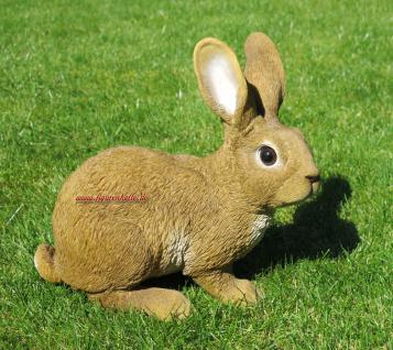 Kaninchen Hase Häschen Figur Statue Skulptur lebensecht