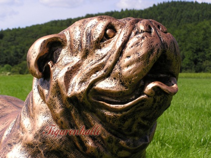 Englische Bulldogge Dekofigur Figur Tierfigur Deko - Vorschau 4