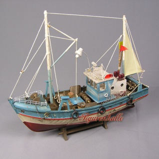 Kutter Schiffsmodell Modellschiff Fischkutter Deko
