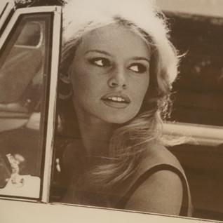 Brigitte Bardot Wandbild in Ihrem Auto Car Fotografie eingerahmt - Vorschau 4