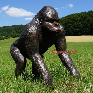 Gorilla Dekofigur Aufstellfigur Affe Afrika Deko - Vorschau 1