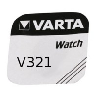 Varta V321, SR65, SR616SW, Knopfzelle für Uhren etc..