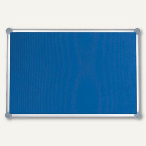 MAUL Pinnboard 2000, Textil, 100 x 150 cm, pinnfähig, blau, 6295435