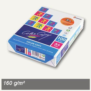 mondi ColorCopy Farbkopierpapier DIN A4, 160 g/m², 250 Blatt, 2381610051