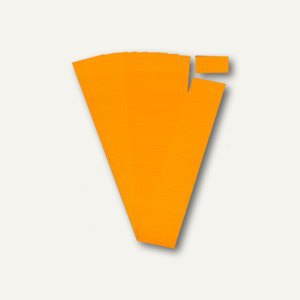 Ultradex Steckkarten für Planrecord Tafeln, 5 cm, orange, 90er Pack, 140504