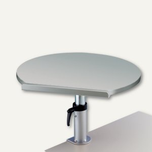MAUL Ergonomisches Tischpult, Klemmfuß, 30 kg, höhenverstellbar, grau, 9301182