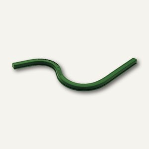 Rumold Kurvenlineal ohne Teilung, 30 cm, flexibel, grün, Tuschekante, 820030