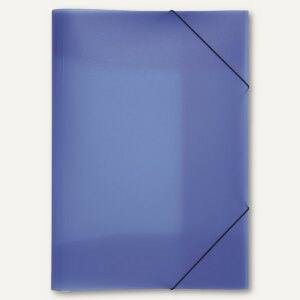 Gummizugmappen &quot; Lucy Colours&quot;, DIN A3, 310 x 440 x 10 mm, blau, 5 Stück