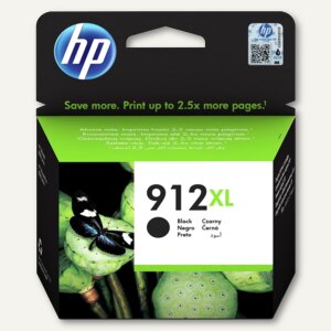 HP Tintenpatrone 912XL, ca. 825 Seiten, schwarz, 3YL84AE