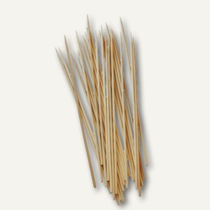 Papstar Schaschlikspieße &quot; pure&quot;, Bambus, Ø 2.5 mm, L 20 cm, 4.800er-Pack, 16620
