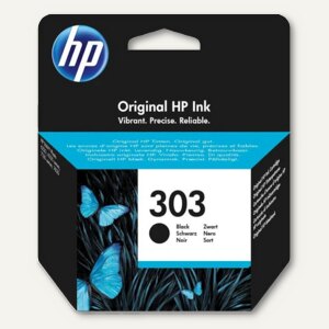 HP Tintenpatrone Nr.303, ca. 200 Seiten, schwarz, 4 ml, T6N02AE#UUS