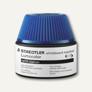 STAEDTLER Refill-Station Lumocolor für Whiteboard-Marker &quot; 351&quot;, blau, 488 51-3
