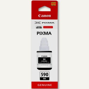 Canon Tintenpatrone GI-590BK, ca. 6.000 Seiten, schwarz, 135 ml, 1603C001