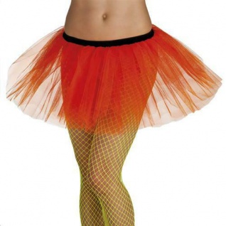 TüTü neon orange Petticoat Junggesellenabschied Kostüm Ballettrock Tutu Partygag
