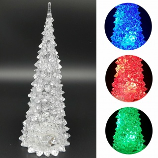 LED Acryl Weihnachtsbaum mit Farbwechsel 22.5cm Tannenbaum Christbaum Weihnacht