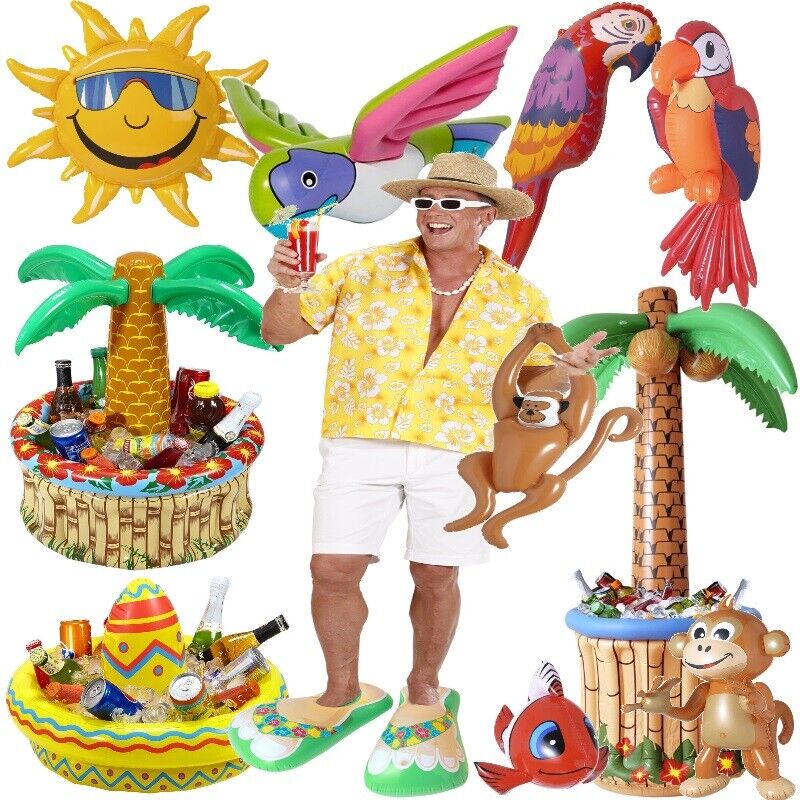 TOP aufblasbare Party Deko Hawaii Strandparty Sommer Fest Motto Party Strand