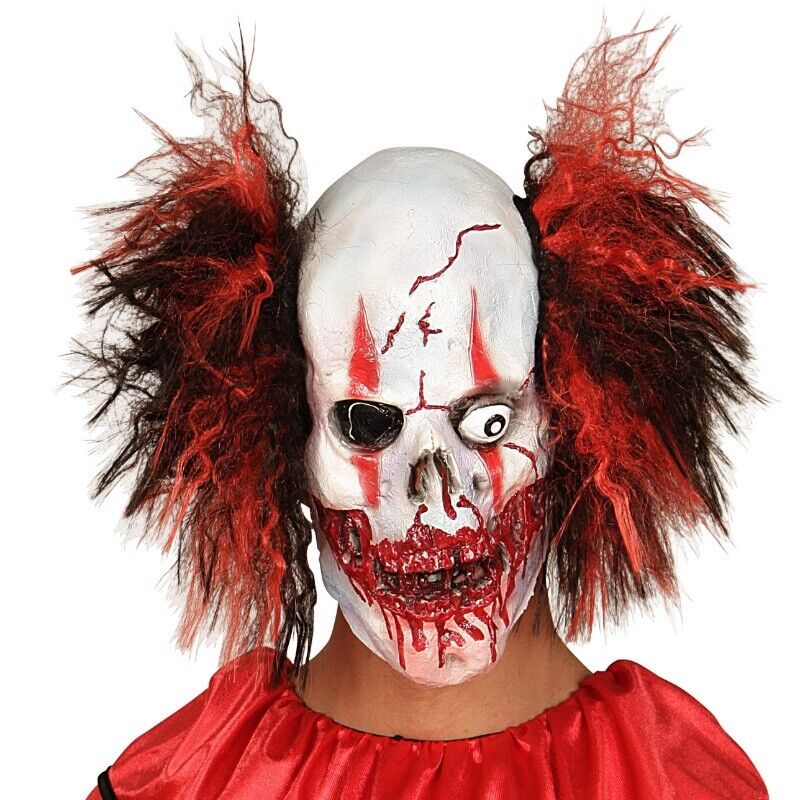 CLOWNMASKE Horror Clown Clownsmaske ES Psycho Killer (1019)