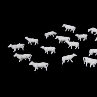 20 Stk. Spur N Kühe Bauernhof Miniaturen Rinder Farm Tiere Maßstab 1:160 - Vorschau 3
