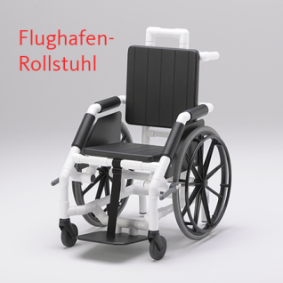 MRT Rollstuhl, Flughafen und Radiologie, Selbstfahrer, Profi-Stuhl - Vorschau 1