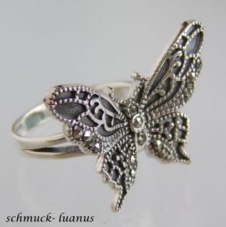 Silber Ring Schmetterling Silberringe Damen
