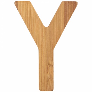 ABC Buchstaben Bambus Y