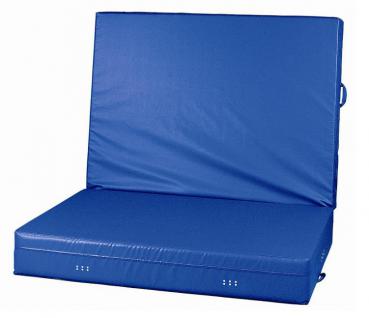 Bänfer WEBO-Weichboden klappbar Blau 2 x 1, 5 m Kern RG 23 Turnmatte