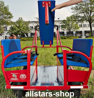 Krippenwagen Mehrkindwagen Fortuna 22 Ausflugswagen für 6 Kinder für Kindertagesstätte Allstars - Vorschau 4